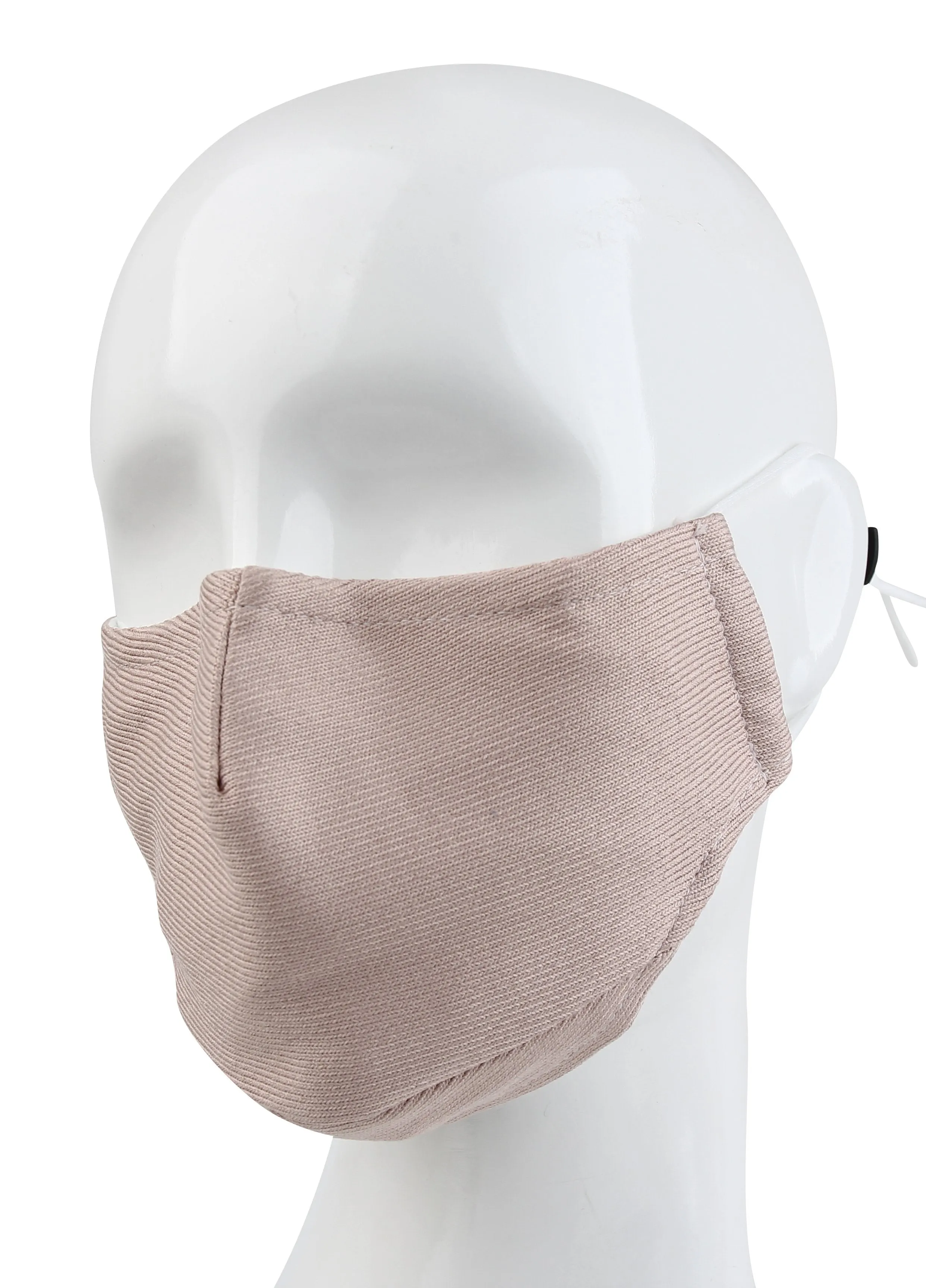 3 Ply Reusable Face Mask, Dusty Pink, Small, 1 Piece