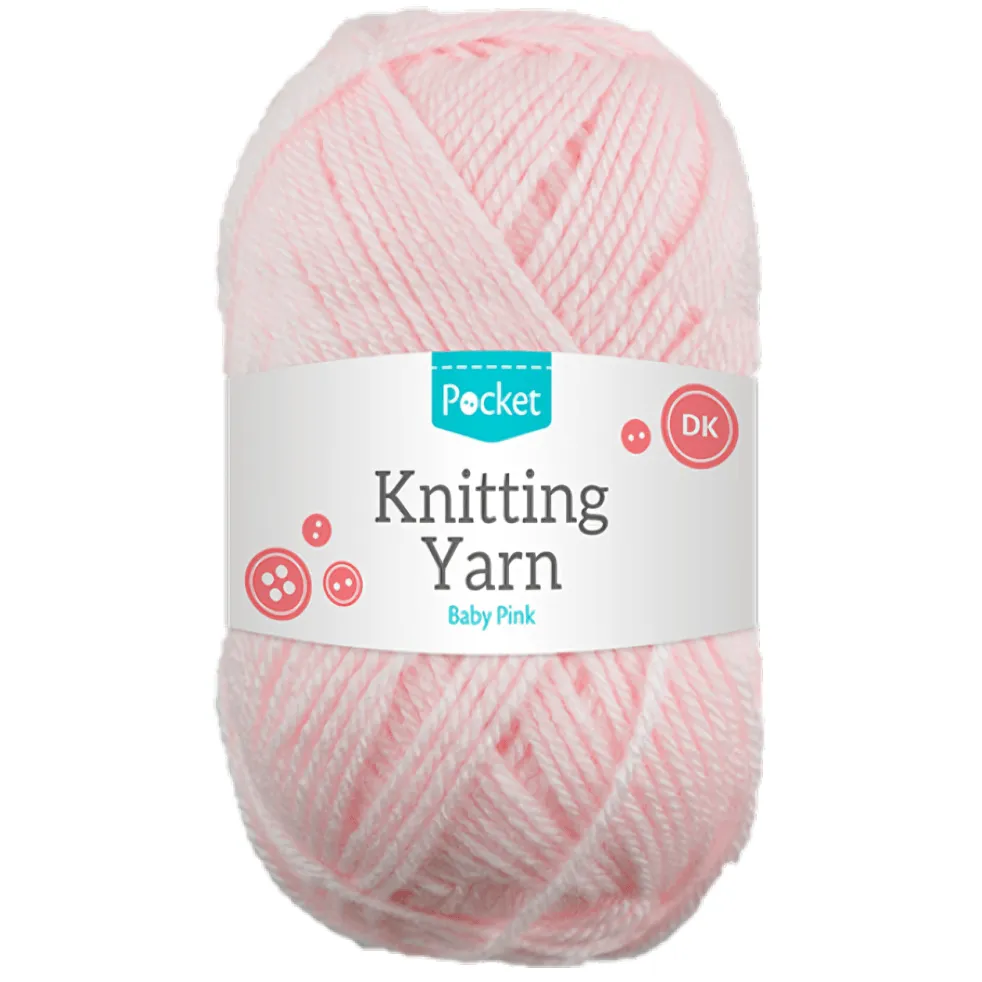 Acrylic Knitting Yarn 75g (Colour Options)