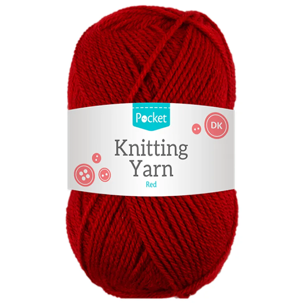 Acrylic Knitting Yarn 75g (Colour Options)