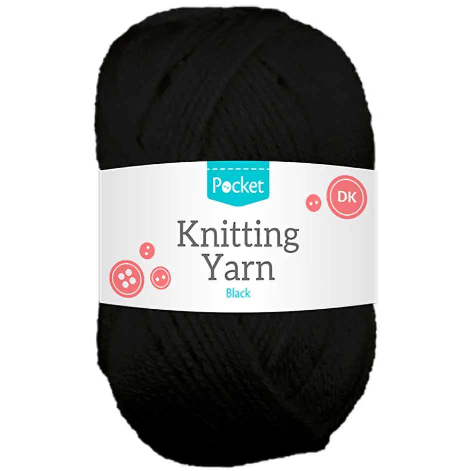 Acrylic Knitting Yarn 75g (Colour Options)