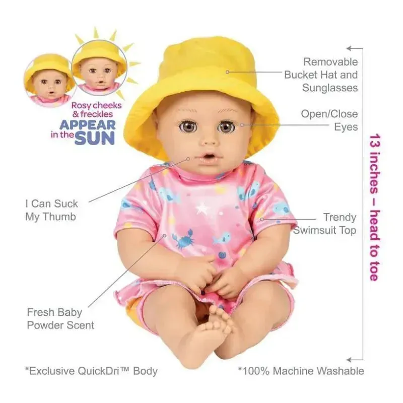 Adora - Beach Baby Doll with Sun-Activated Freckles