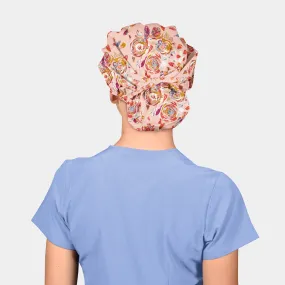 Amber Gardens - Poppy Bouffant Medical Scrub Hats