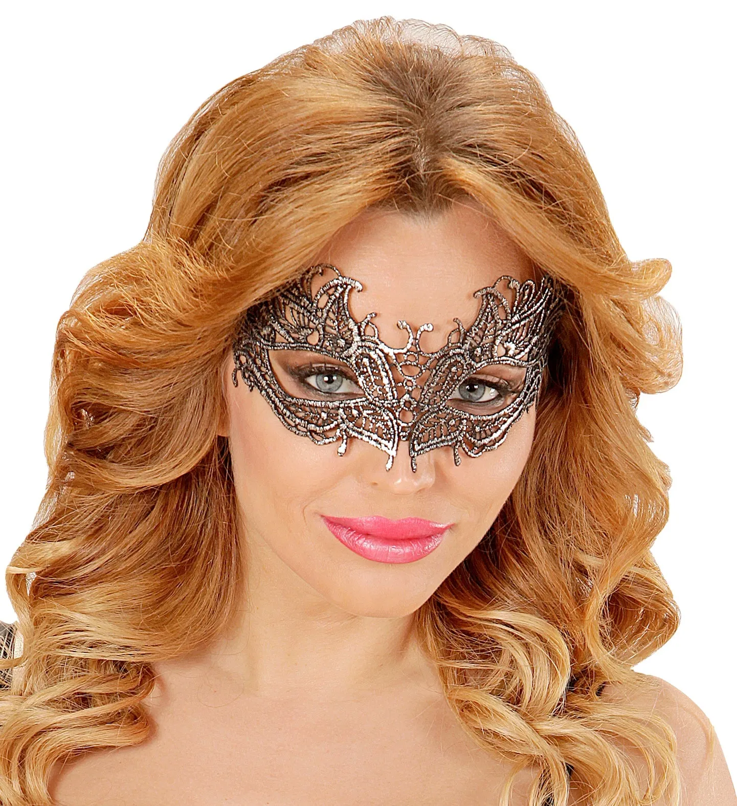 Antique Silver Lace Eye-mask