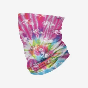 Baltimore Ravens Pastel Tie-Dye Gaiter Scarf