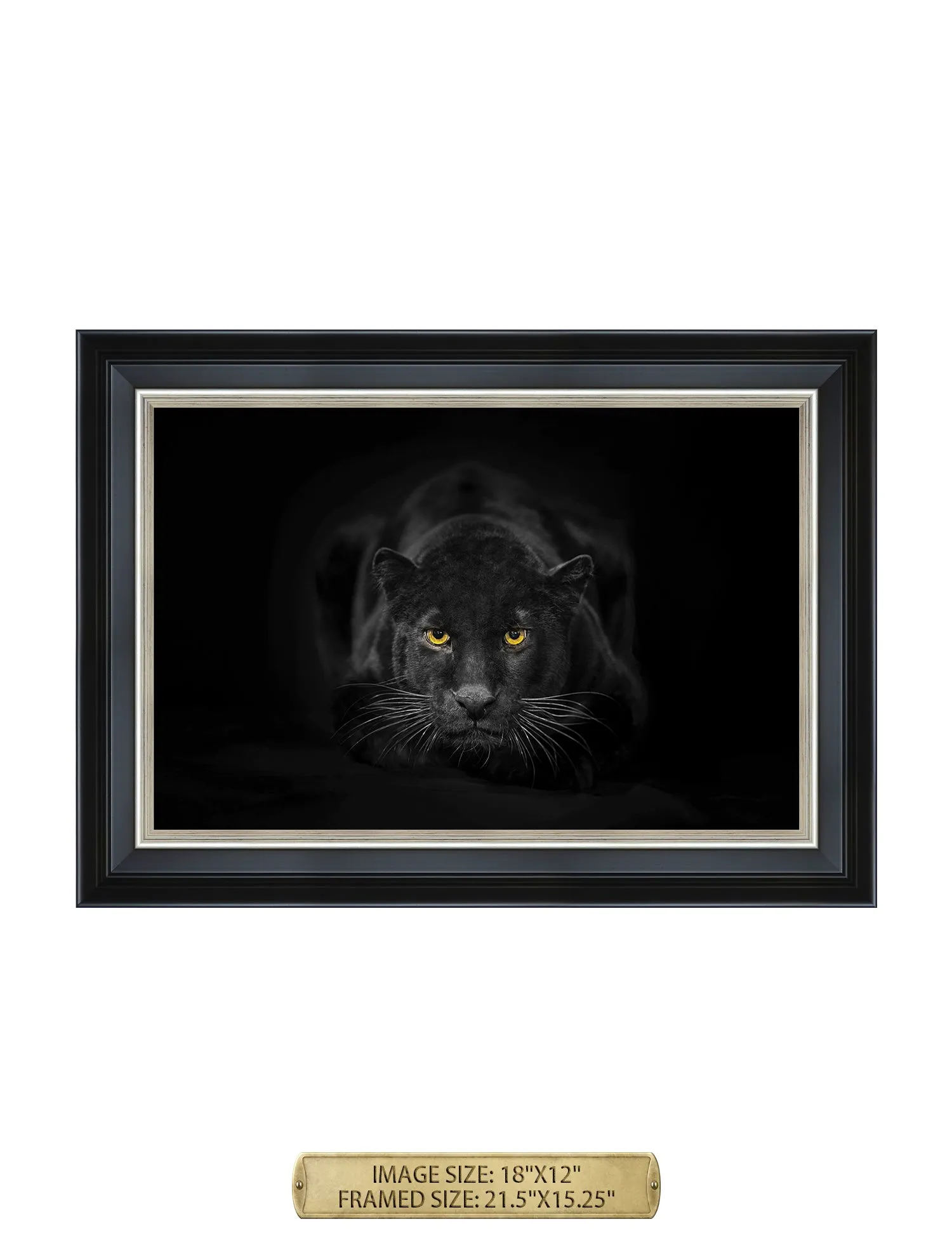 Black Panther Wild Animal Wall Art.