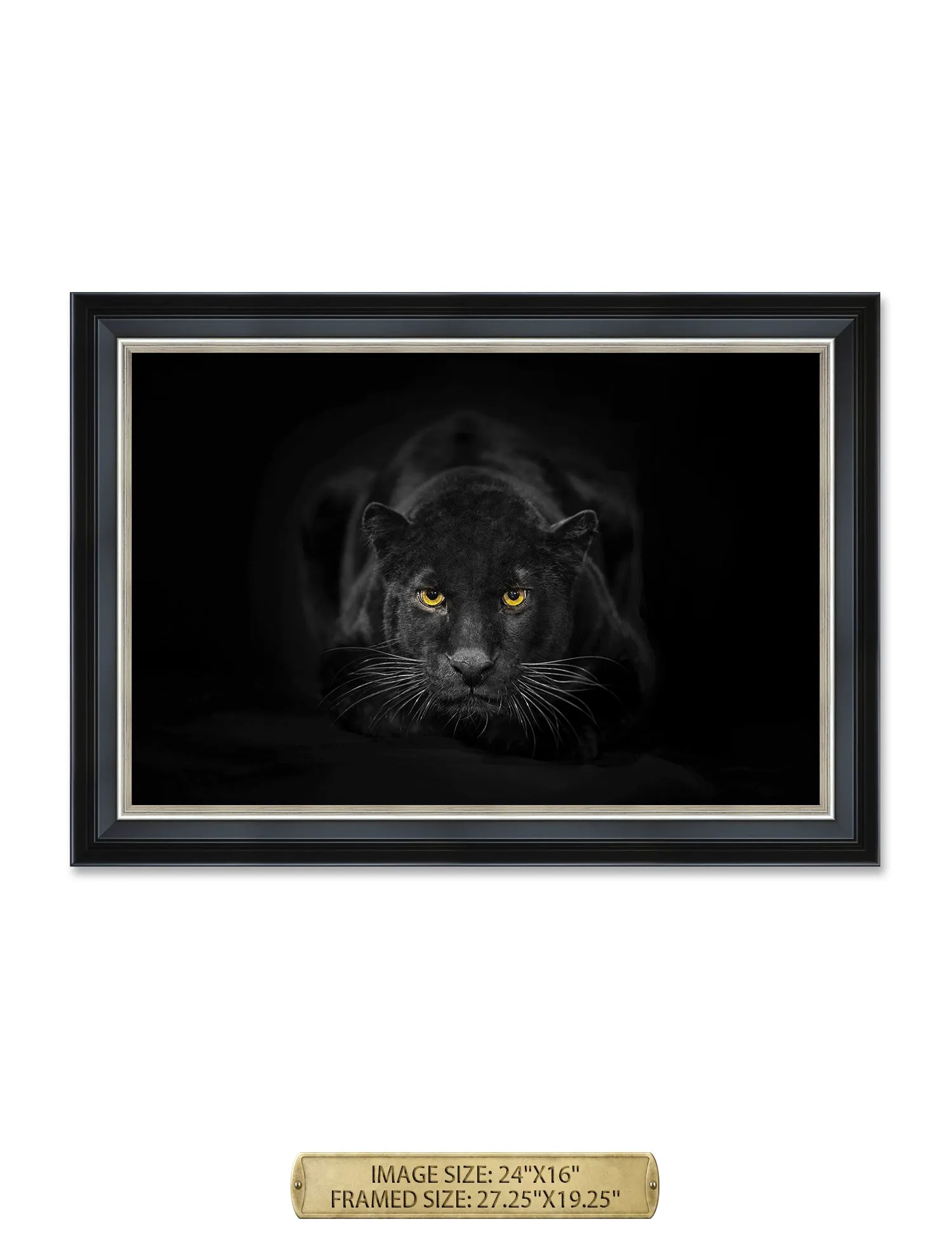 Black Panther Wild Animal Wall Art.