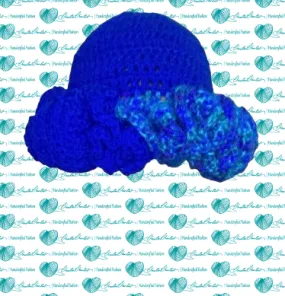 Blueberry Ruffle Hat