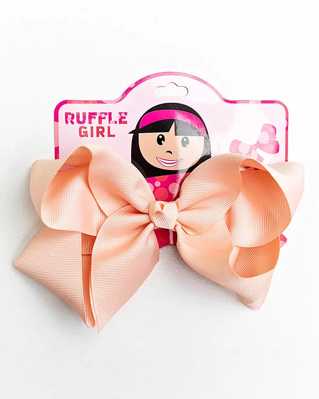 Blush 6" Hair Bow