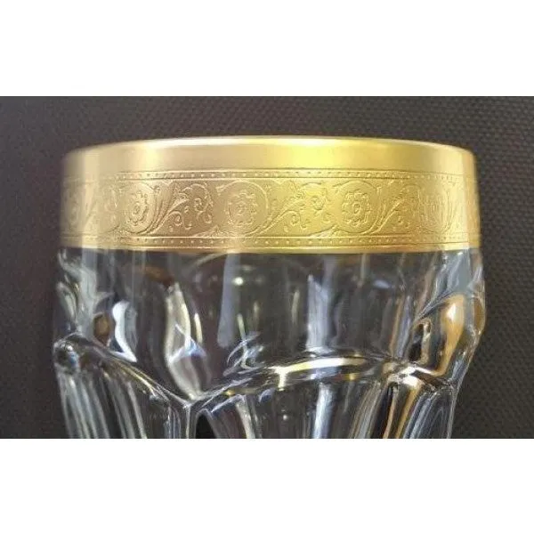 Bohemia Crystal - Safari Gold Highball Tumbler 10 oz. Set of 6