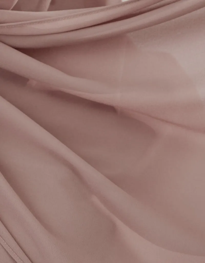 Chiffon Shawl - Shades of Light Purple