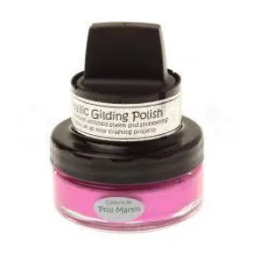 Cosmic Shimmer Metallic Gilding Polish - Lush Pink