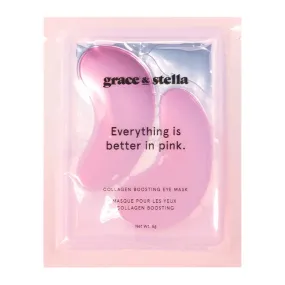 Grace & Stella Everything is Better In Pink Eye Masks 24 Pairs