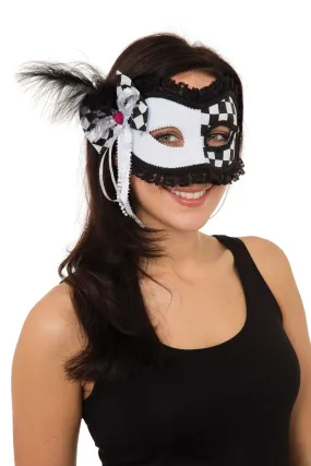 Harlequin Eclipse Eye Mask