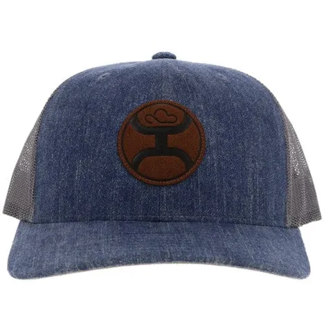 Hooey Demin and Grey Blush Hat