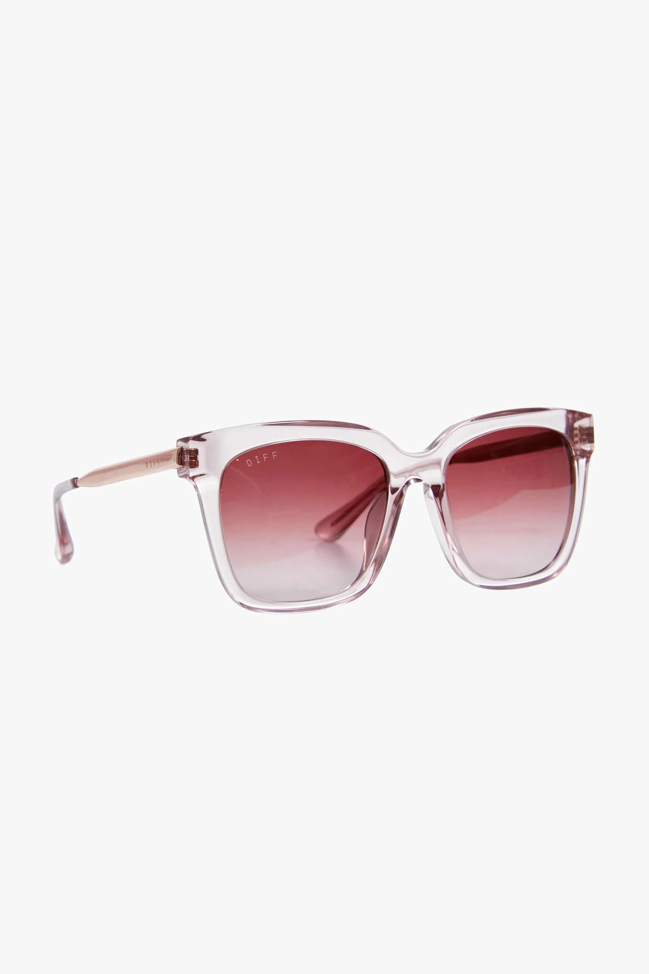 Light Pink Crystal Gradient Bella Sunglasses