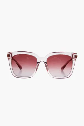 Light Pink Crystal Gradient Bella Sunglasses