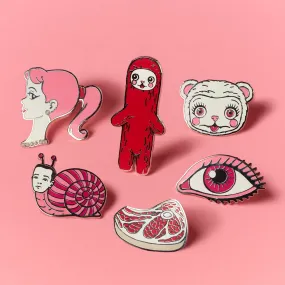 Mark Ryden x Barbie Enamel Pins