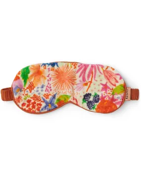 Meandering Meadow Velvet Eye Mask