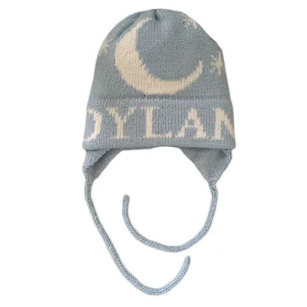 Moon & Stars Personalized Knit Hat