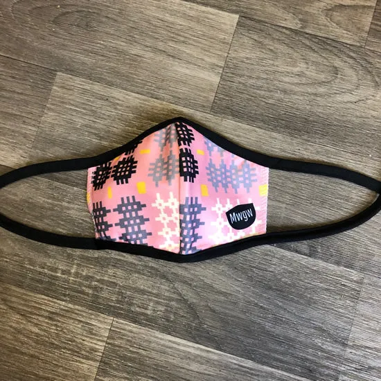 Mwgw Face Mask - Pink Tapestry