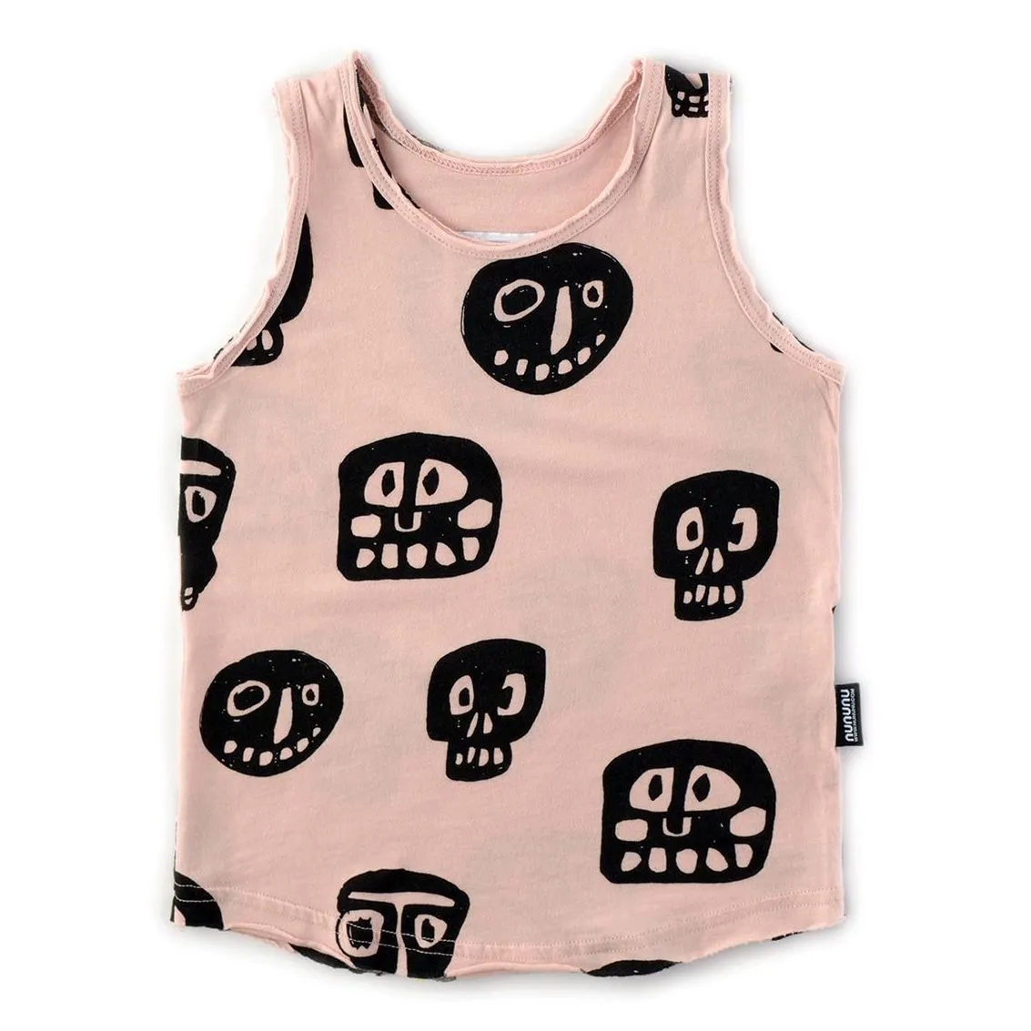 Nununu Kids ROWDY MASKS Tank Top - Powder Pink