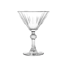 Pasabahce Diamond Glass Tumbler 238ml Martini Glasses 6pack 23597