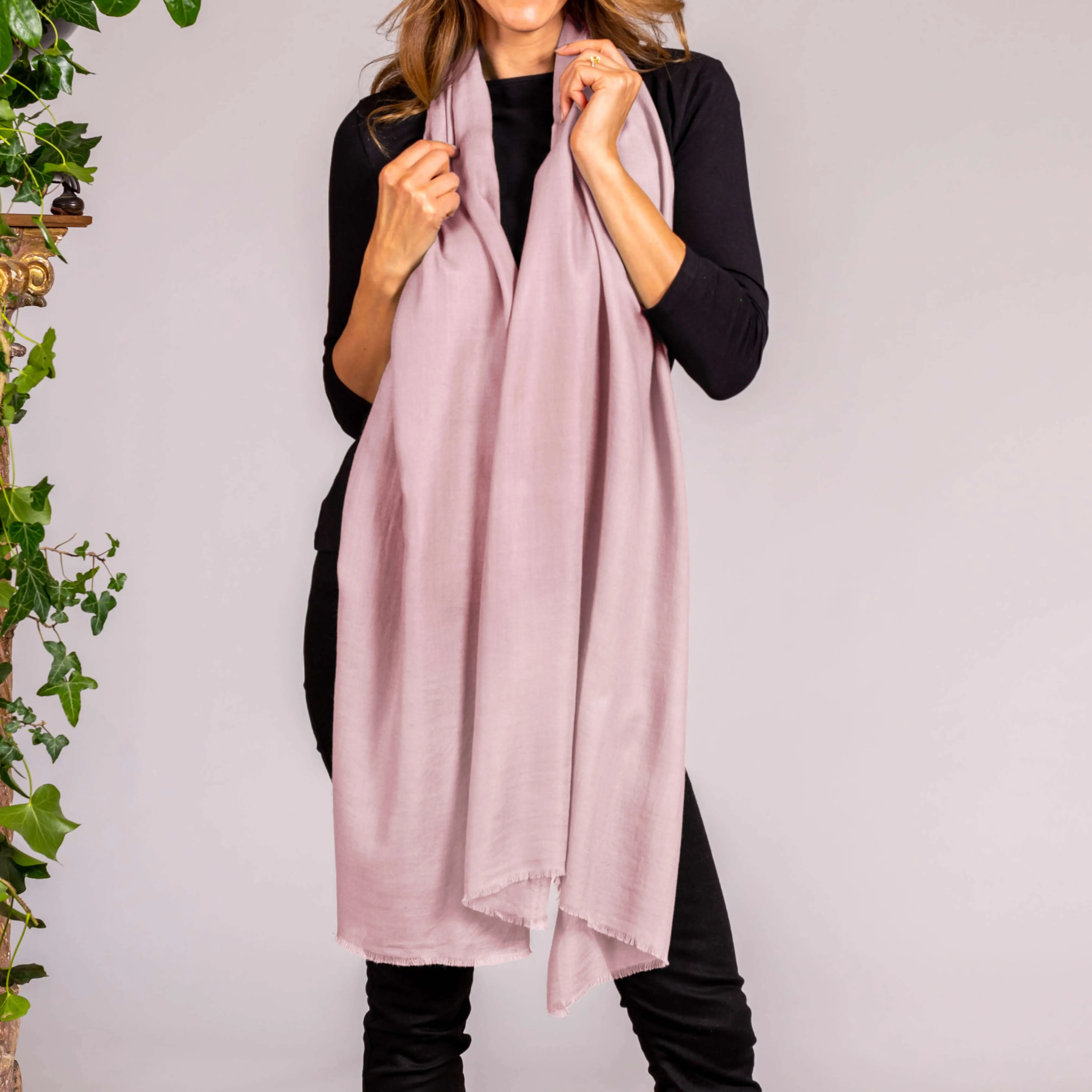 Pastel Pink Modal Wrap