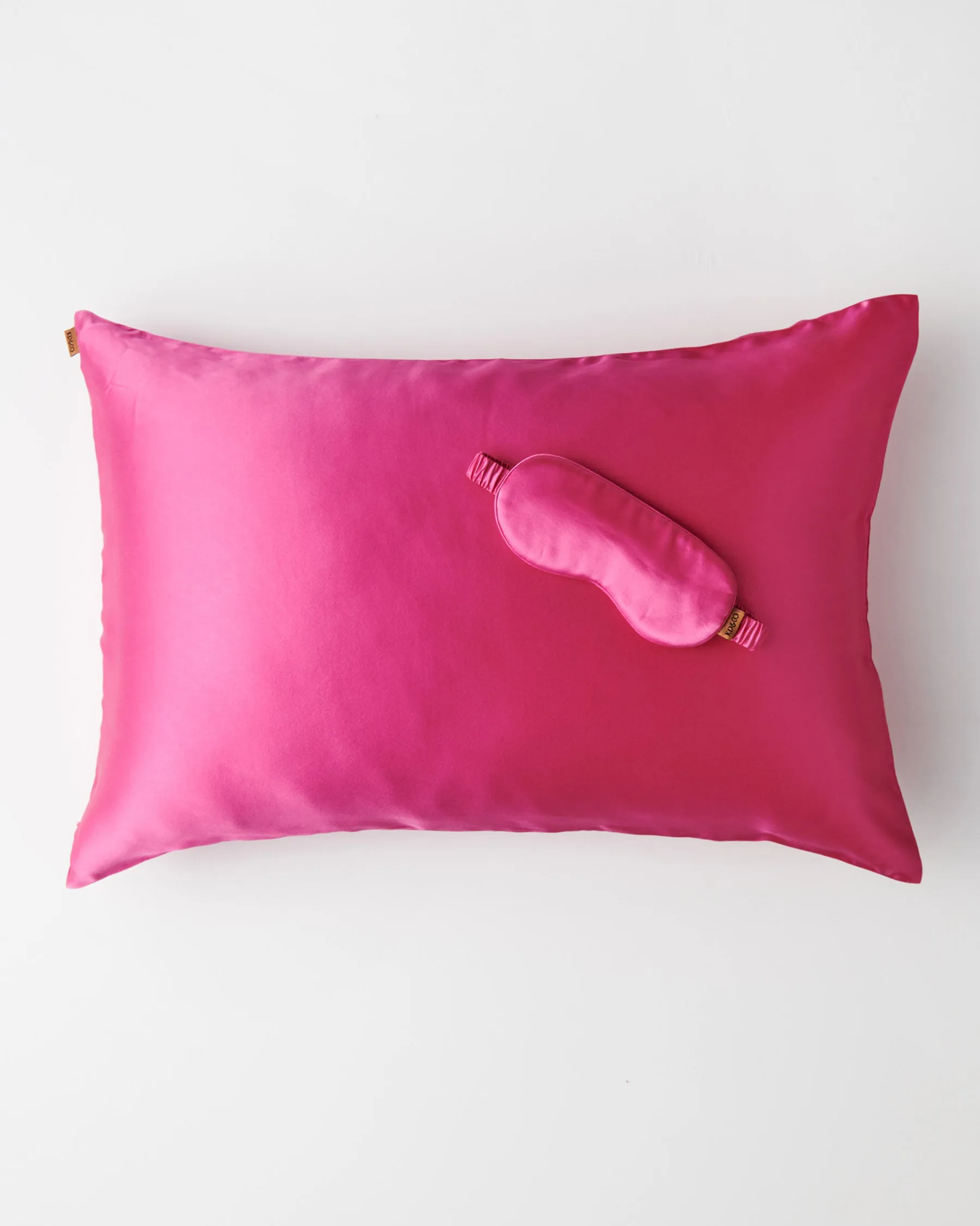 Perfect Pink Silk Pillowcase