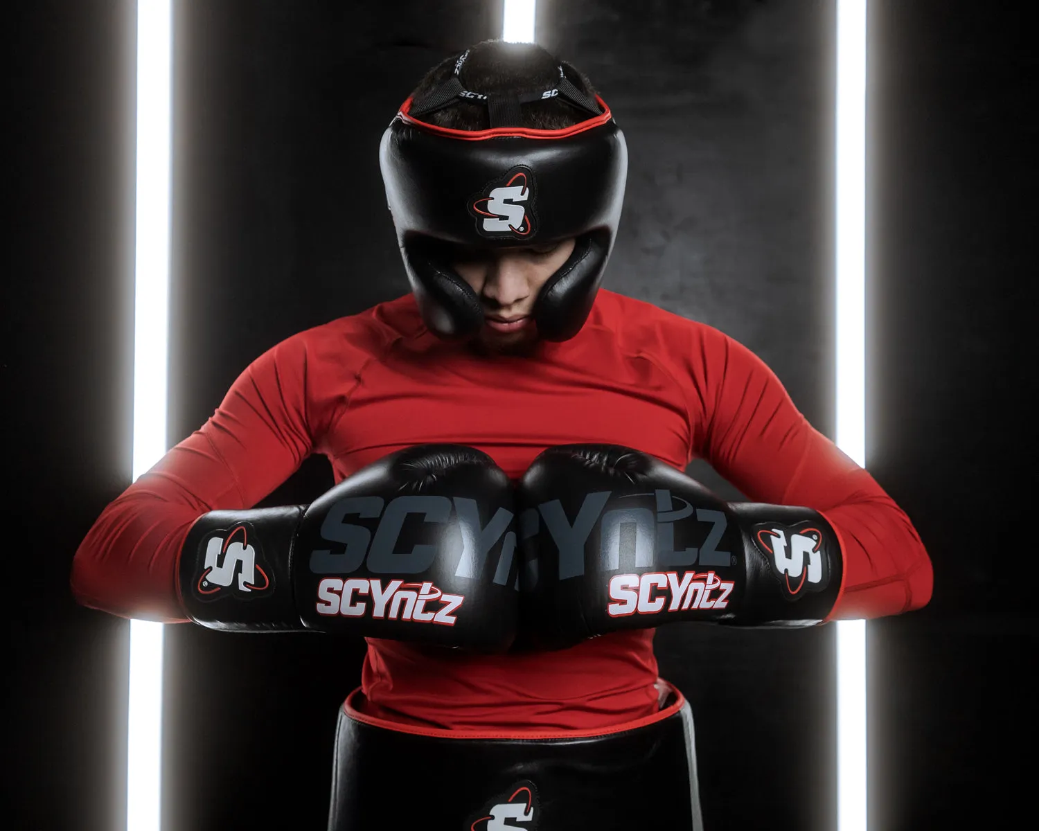 SCYntz Leather Sparring Gloves