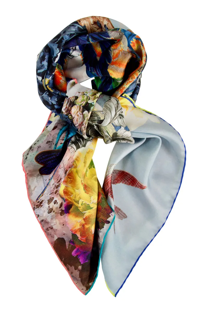 Silk scarf "Jardin des Reves" Lacroix