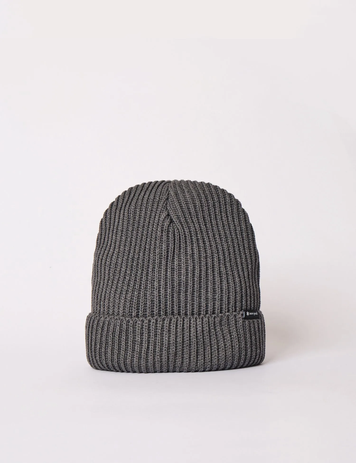 Snow Peak Pe/Co Beanie Hat - Grey