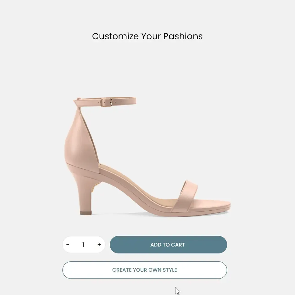 The Pashionista - Taupe Blush Satin   Stiletto Heel Kit 3 Taupe Blush - FINAL SALE