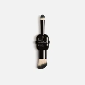 USA* Cheek & Shadow Brush Duet   Travel Caps - Vegan