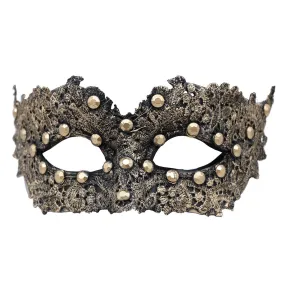 Venetian Golden Lace Mask