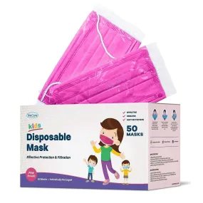 WeCare Kids Pretty Pink Masks