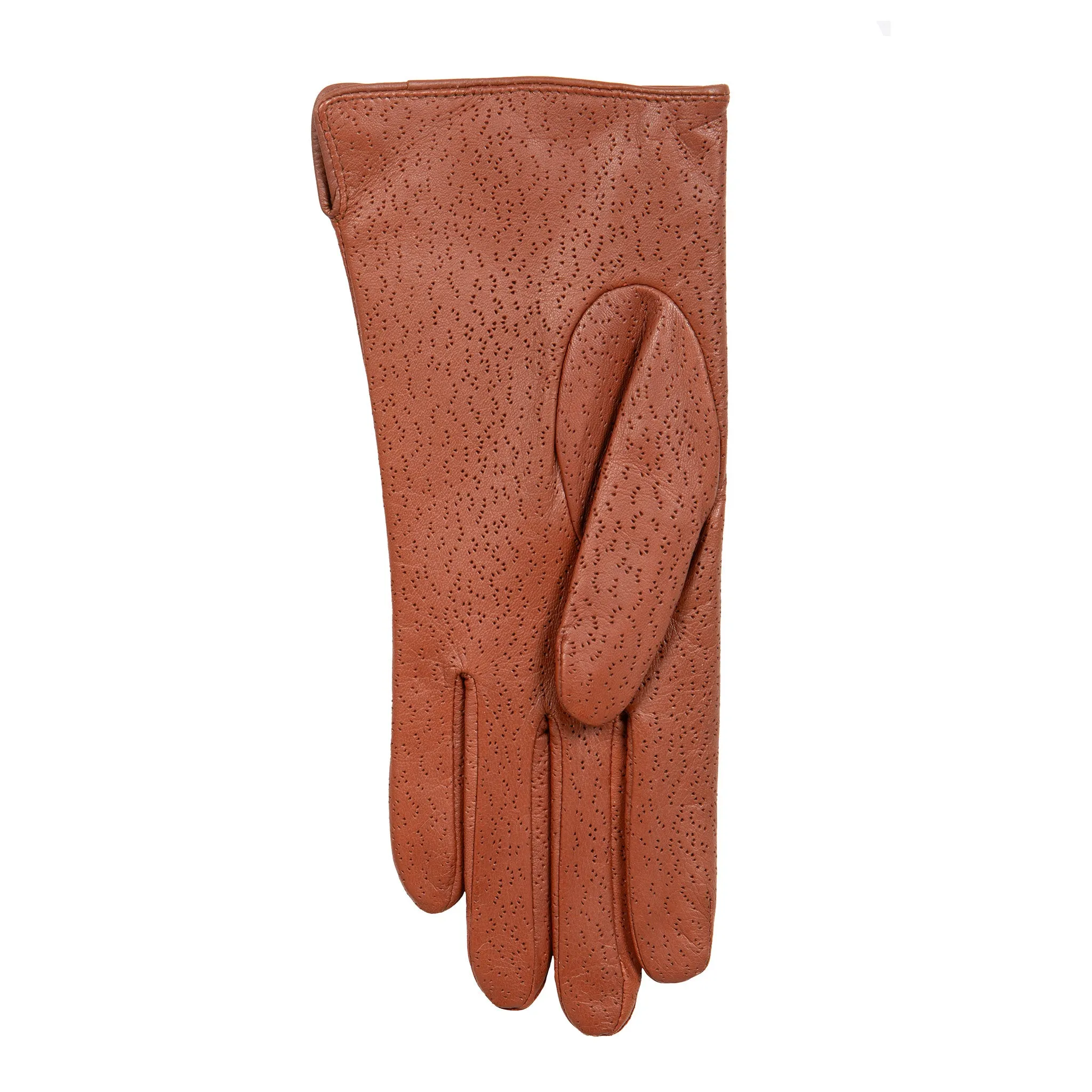 Women's Three-Point Lined Imitation Peccary Leather Gloves