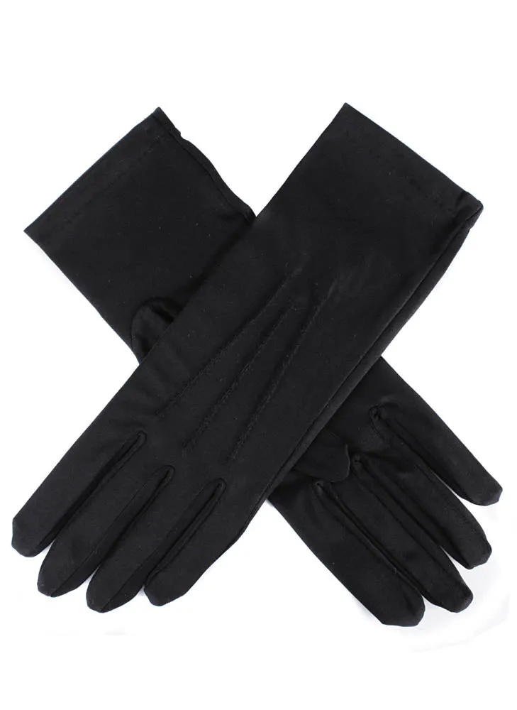 Women's Three-Point Matt Satin Gloves